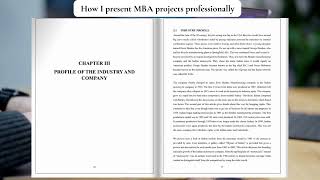 MBA HR Final Year Project on Employee Job Satisfaction.