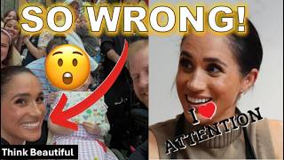 Meghan Markle Caught Interrupting Prince Harry With A Sick Child In Australia So Inappropriate