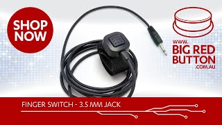 Big Red Button - Product Spotlight - Finger Switch - 3.5mm Jack