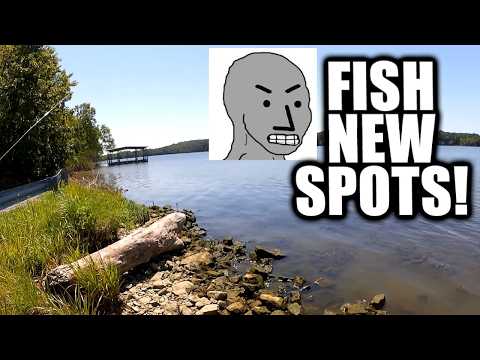 Why Do You Fish The SAME SPOT Over & Over? Go Fishing Somewhere Else