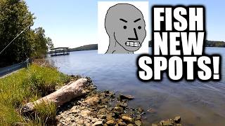 Why Do You Fish The SAME SPOT Over & Over? Go Fishing Somewhere Else