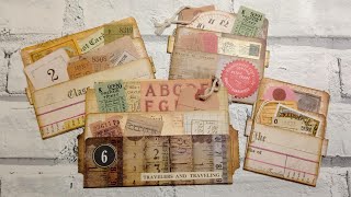 Fold Up Pockets With Side Tucks - #msscrapbusters