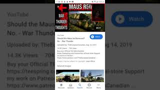 Why was the Panzerkampfwagen VIII (PzKpfW VIII) / Maus removed from WAR THUNDER.