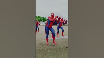 Thumbnail of spiderman squad zumba dance selos song of shaira goes viral
