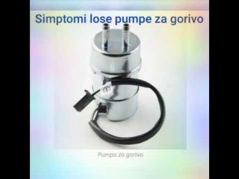 Pumpa za gorivo simptomi lošeg rada