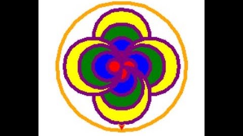 How to create a simple Ragoli using Python-turtle : Unique  Diwali design