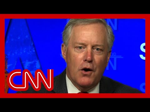 Mark Meadows pressed on Trump's false claims of mail-in voter fraud