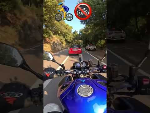 🚴❌¡LOS CICLISTAS NO DEBERÍAN PODER IR POR CARRETERA!😡💥 #motovlog #seguridadvial #bikerlife #moteros