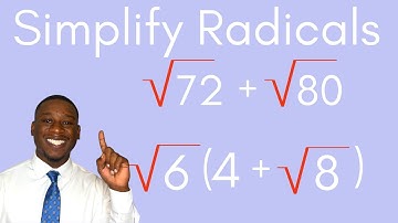 Simplifying Radical Expressions : Learn How to Add Subtract & Distribute Radicals