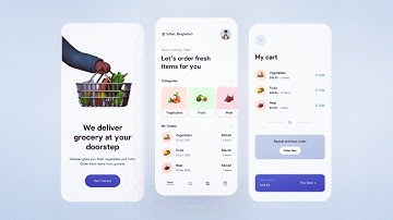 🥑📱 Grocery Shop App • Flutter Tutorial ♥