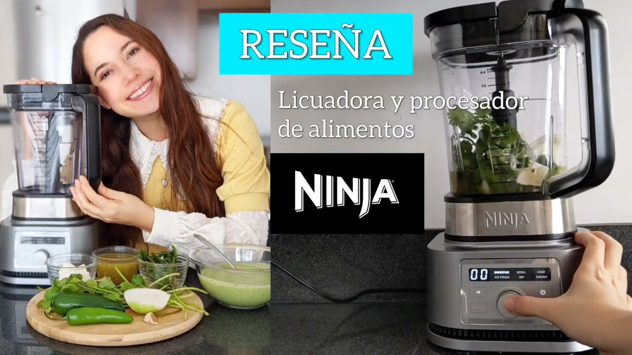 Batidora de vaso 3 en 1 Ninja Foodi Power Nutri (1200W)