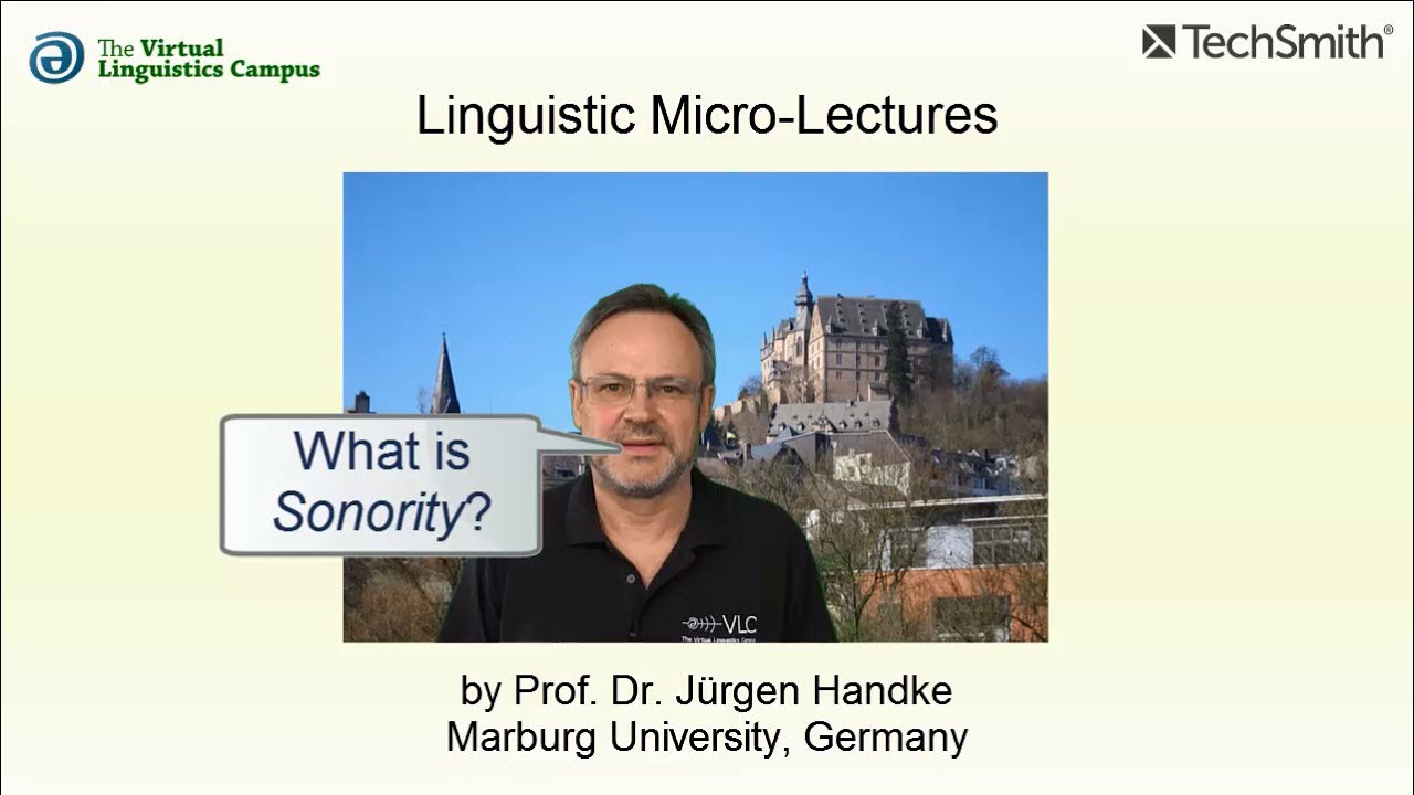 PHO_016 - Linguistic Micro-Lectures: Sonority