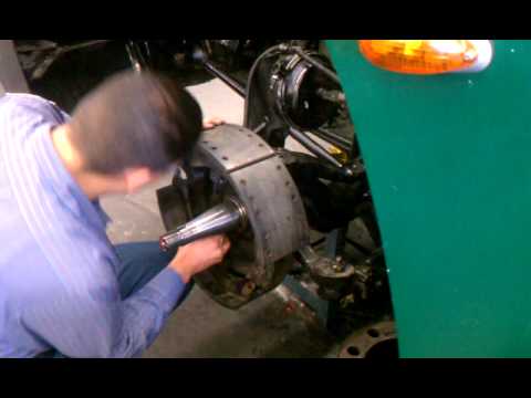 Installing heavy duty brakes - YouTube ford f800 brake diagram 