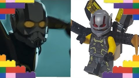 custom lego hank pym yellow jacket from what if