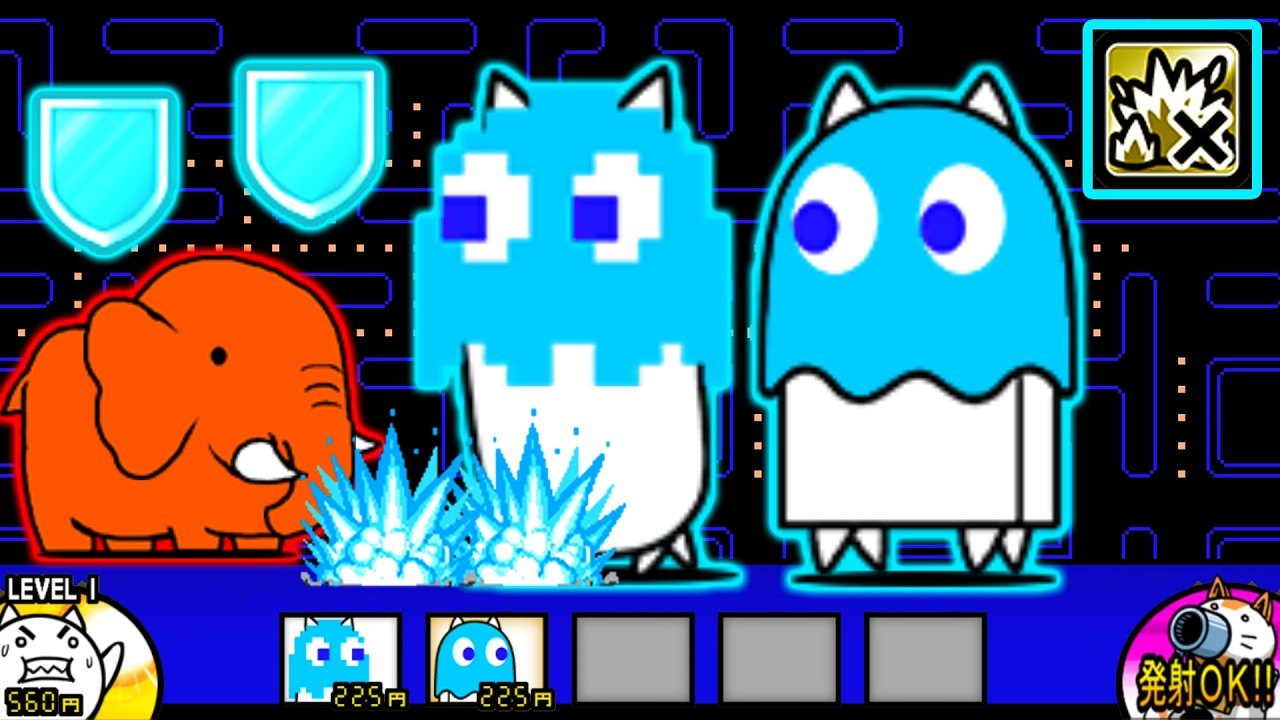 PAC-MAN ネコインキーCC 性能紹介【にゃんこ大戦争】