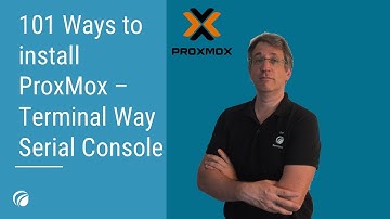 101 Ways to install ProxMox - Terminal Way - Serial Console Install Through IPMI