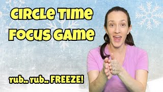 Rub Rub Freeze – Circle Time Focus Game for Preschool & Pre-K! | Andy and Suzanna screenshot 3