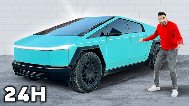 24H avec le Cybertruck Tesla : Enorme mais 300 000€ en France !