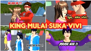 KING MULAI SUKA VIVI DI CAMPING ! | Drama sakura school simulator | KING AND FRIEND