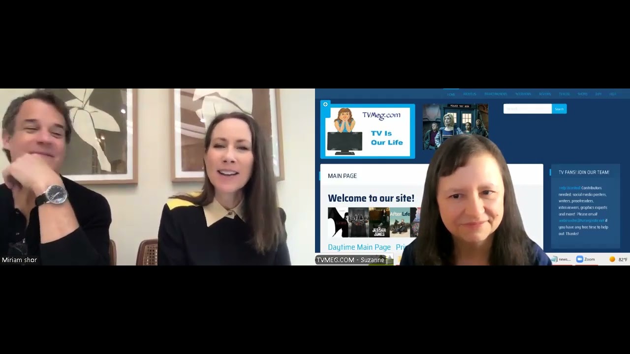 Interview with Josh Stamberg and Miriam Shor of the movie "Magic Hour" by Suzanne 2/5/25