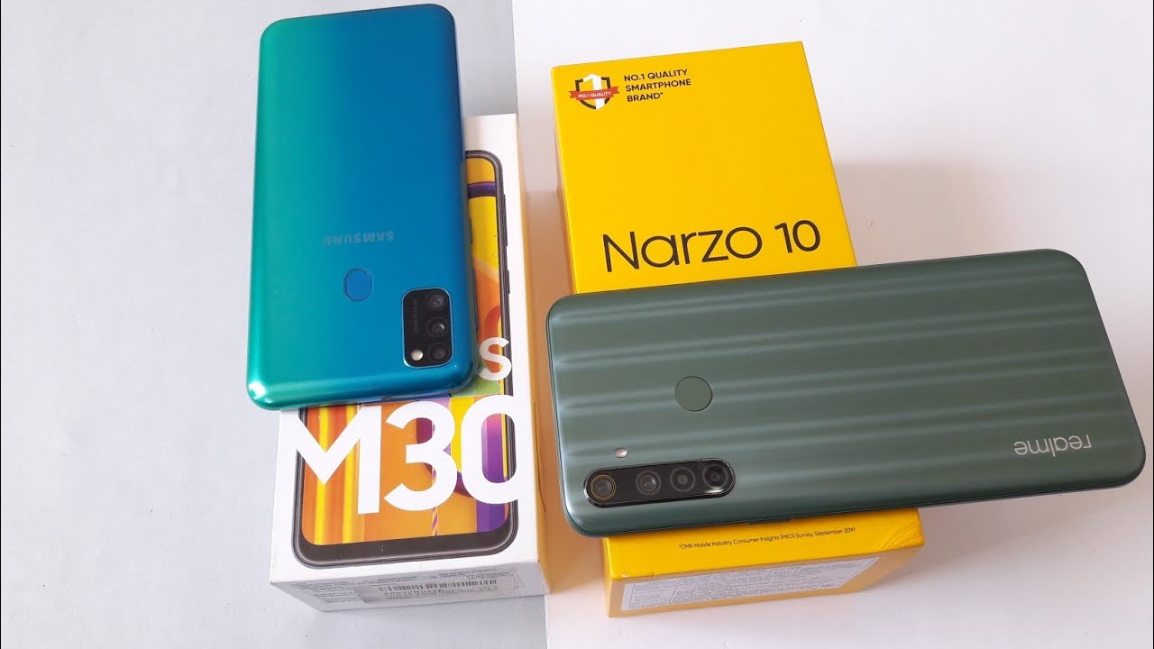 Realme Narzo 10 vs Galaxy M30s - Which Should You Buy ?