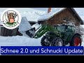 FarmVLOG#99 - Schnee 2.0 und Schnucki Update