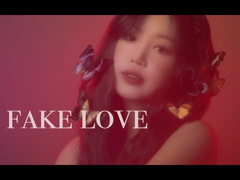 (여자)아이들((G)I-DLE)  & BTS -  'Fake Love'  Rocking vibe Mashup