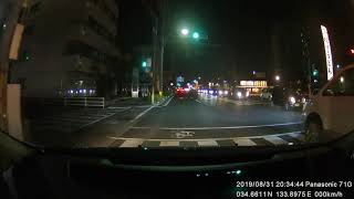 ドライブレコーダー　私のヒヤリハットその1　免許取得後約10か月も車を運転してなかったペーパー