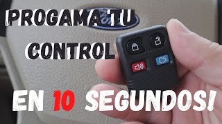 Como programar control remoto  de ford explorer/How to program control keys in ford explorer