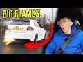 This stage 2 flame spitting audi s3 is nuts