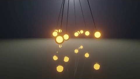 Soothing and satisfying animation | Pendulum waves | Blender animation