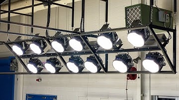 Duell II High Speed Imaging Lighting System in action