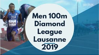 Men's 100m | Diamond League Lausanne 2019!