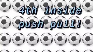 Ball Mastery session 1 Toe Taps, Rocking Sole Rolls, Inside Push Pull