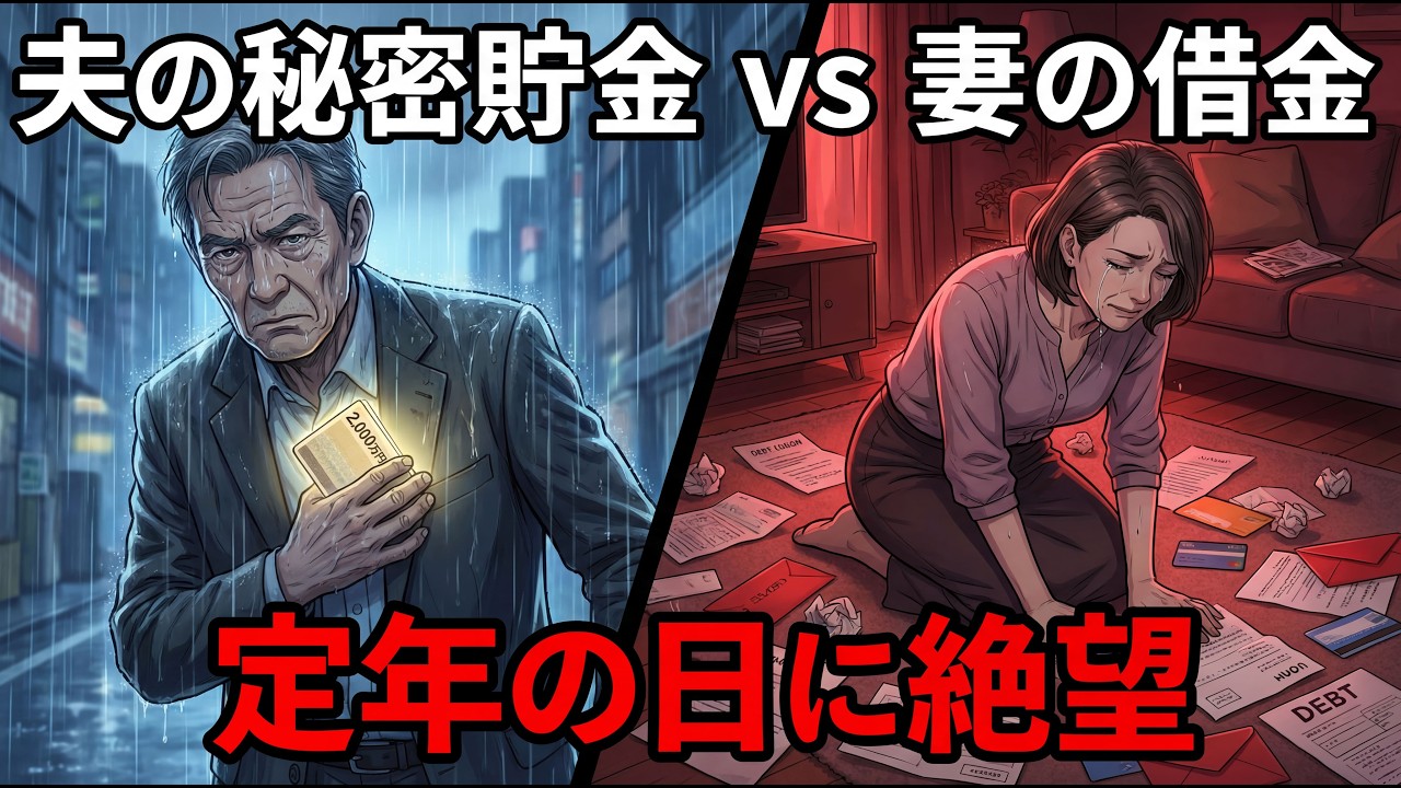 どうやって妻にバレずに「秘密の2000万円」を作ったのか？小遣い月3万の夫が定年までに実行した裏技5選【シニア朗読雑学】