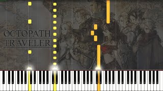 Video voorbeeld van "Octopath Traveler - Main Theme Piano Cover | Sheet Music & Midi"