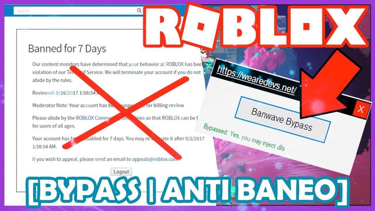 Como No Ser Baneado En Roblox Por Usar Hacks El Que Yo - how long can you get banned for hacking in roblox