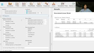 2. Generalized linear models - Input options