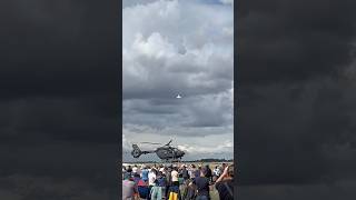 RAF Typhoon Vertical Climb Over an H145M! | RIAT 2025