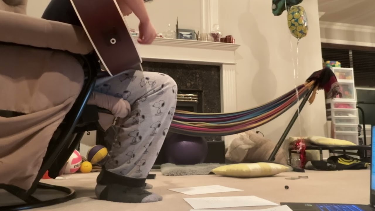 First time playing the whole song (without music in the background)