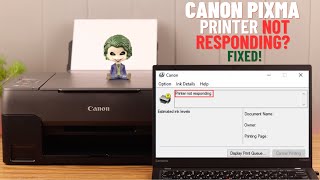 Fix- Canon Pixma G series Printer not Responding! [Windows 11]