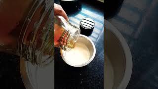 #food honey mixed milk for kids