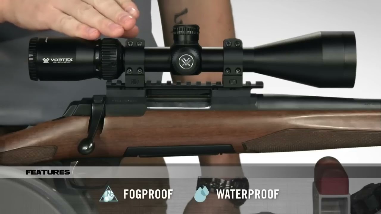 Vortex Crossfire 2 Rifle Scope - 6-24x50 AO BDC - YouTube