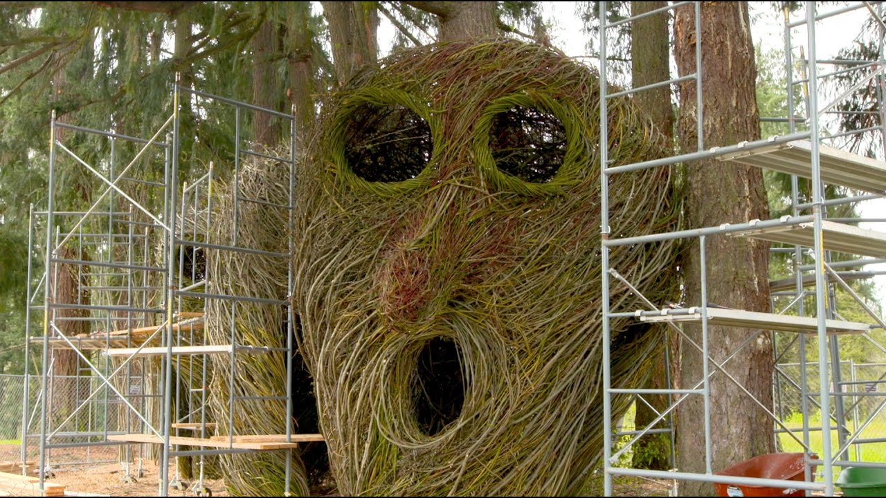 Stickwork Sculptures at Orenco Woods - Travel Oregon
