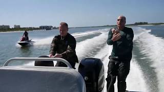 Volusia sheriff's Air One and Marine units take top cops for training