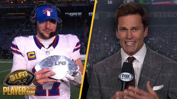Tom Brady's LFG Player of the Game: Bills QB Josh Allen | Week 8 DIGITAL EXCLUSIVE