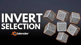 Learn Invert Selection in Blender!