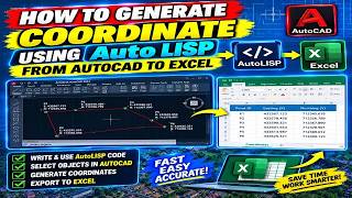 How to Generate coordinate Using Auto LISP from AutoCAD