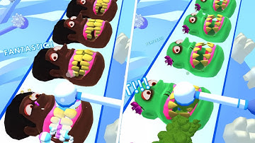 Teeth Runner! 👄😬👄 All Levels Gameplay Trailer Android, iOS TR1GP1