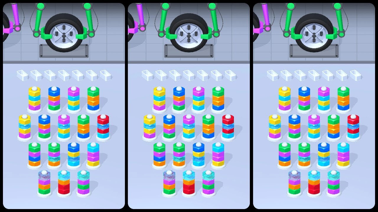 Nuts Jam: Color Sort Puzzle Game (Gameplay Android)